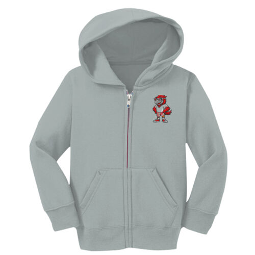 LC - Toddler Core Fleece Full Zip Hooded Sweatshirt Thumbnail