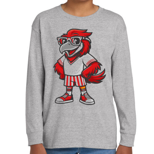 FC - Youth Heavy Cotton 100% Cotton Long Sleeve T Shirt Thumbnail